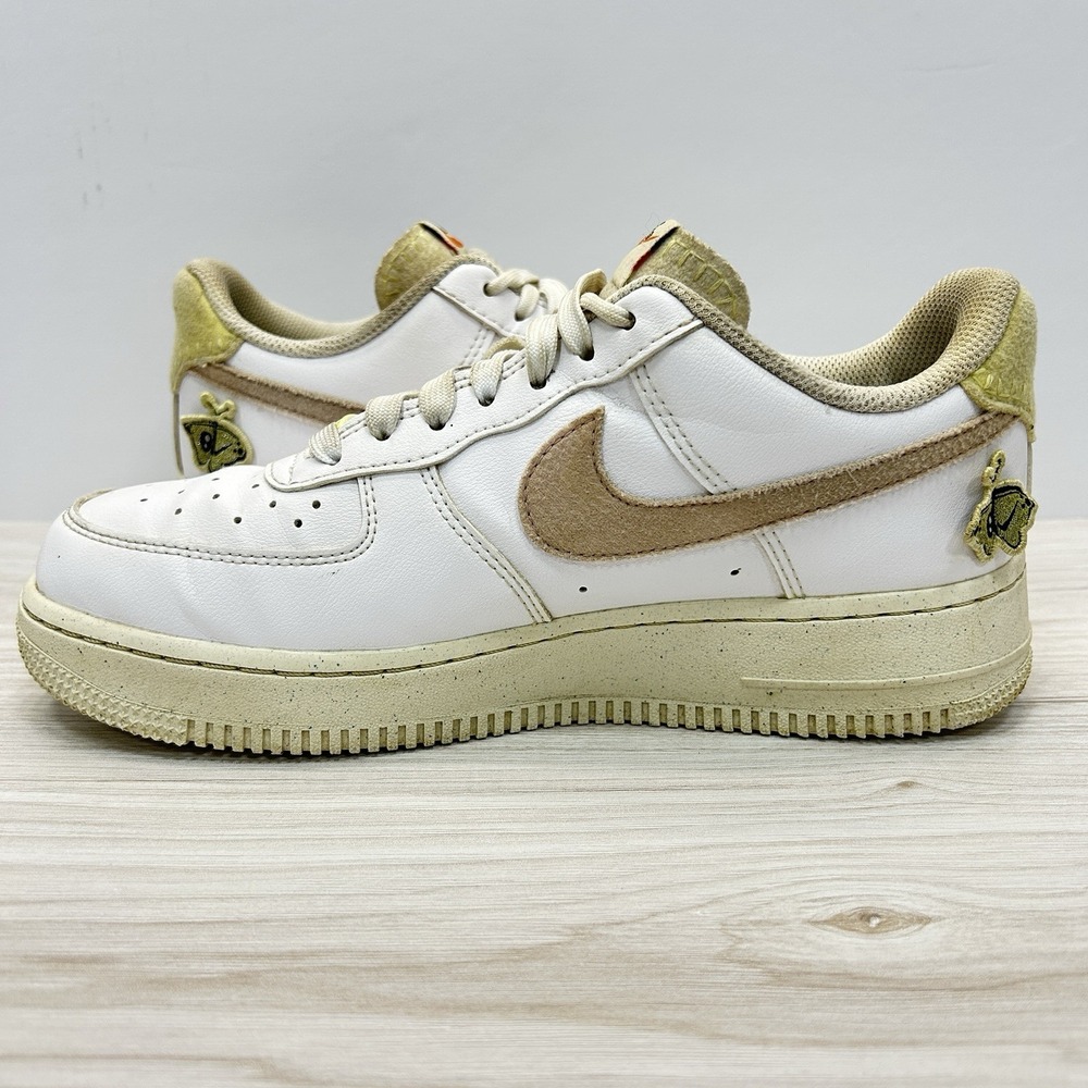 Nike Air Force 1 Low 07 SE Shoes Sneakers Women's 7.5 White Pink Next Nature - Picture 4 of 14